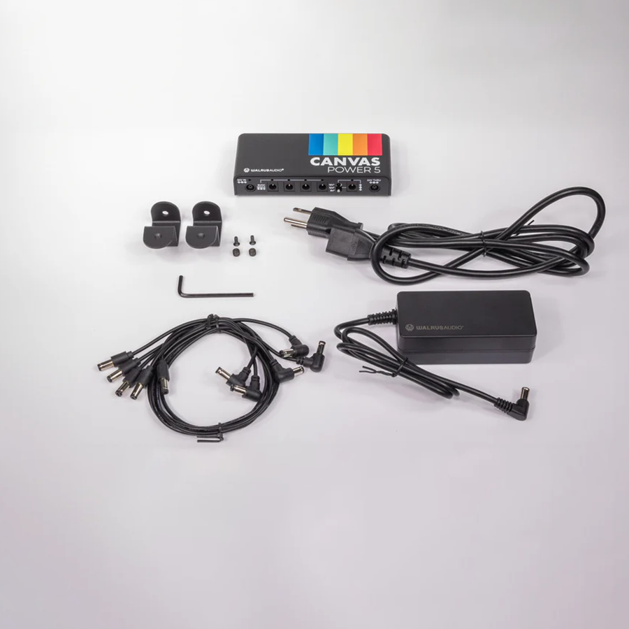 Walrus Audio Canvas Power 5 Isolated Pedalboard Power Supply with 5 Outputs