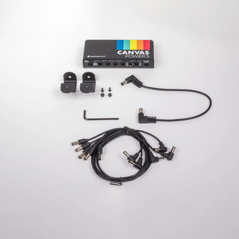 Walrus Audio Canvas Power 5 Isolated Pedalboard Power Supply with 5 Outputs