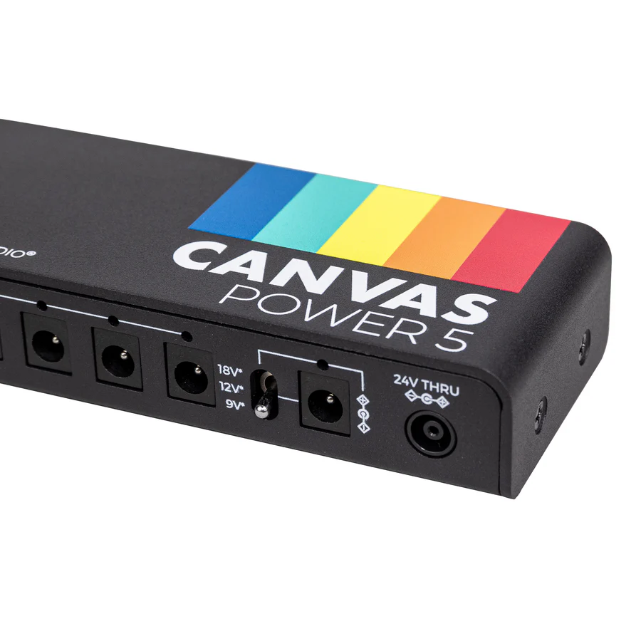 Walrus Audio Canvas Power 5 Isolated Pedalboard Power Supply with 5 Outputs