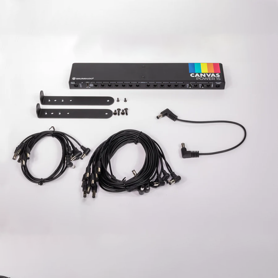 Walrus Audio Canvas Power 15 Isolated Pedalboard Power Supply with 15 Outputs