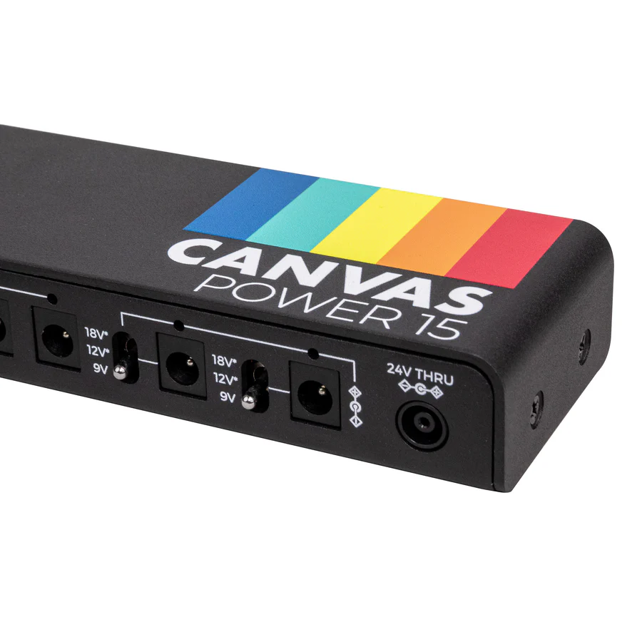Walrus Audio Canvas Power 15 Isolated Pedalboard Power Supply with 15 Outputs