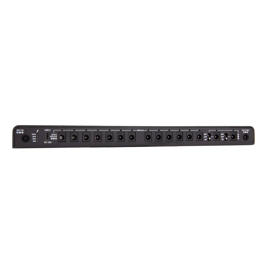 Walrus Audio Canvas Power 15 Isolated Pedalboard Power Supply with 15 Outputs