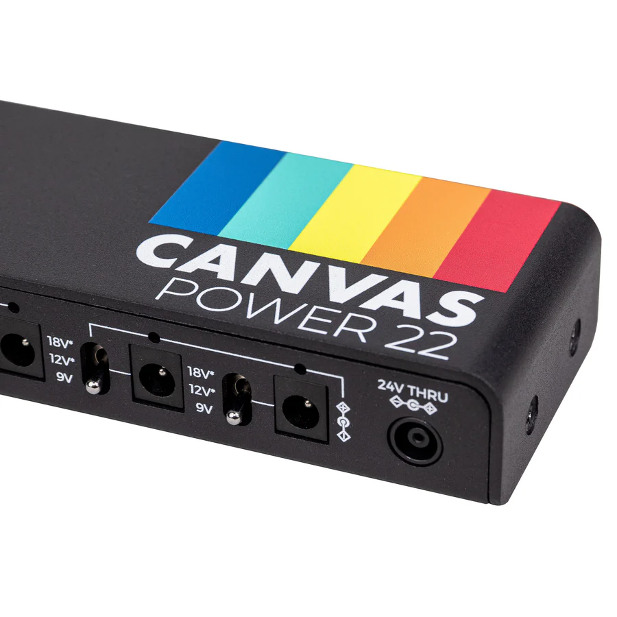 Walrus Audio Canvas Power 22 Isolated Pedalboard Power Supply with 22 Outputs