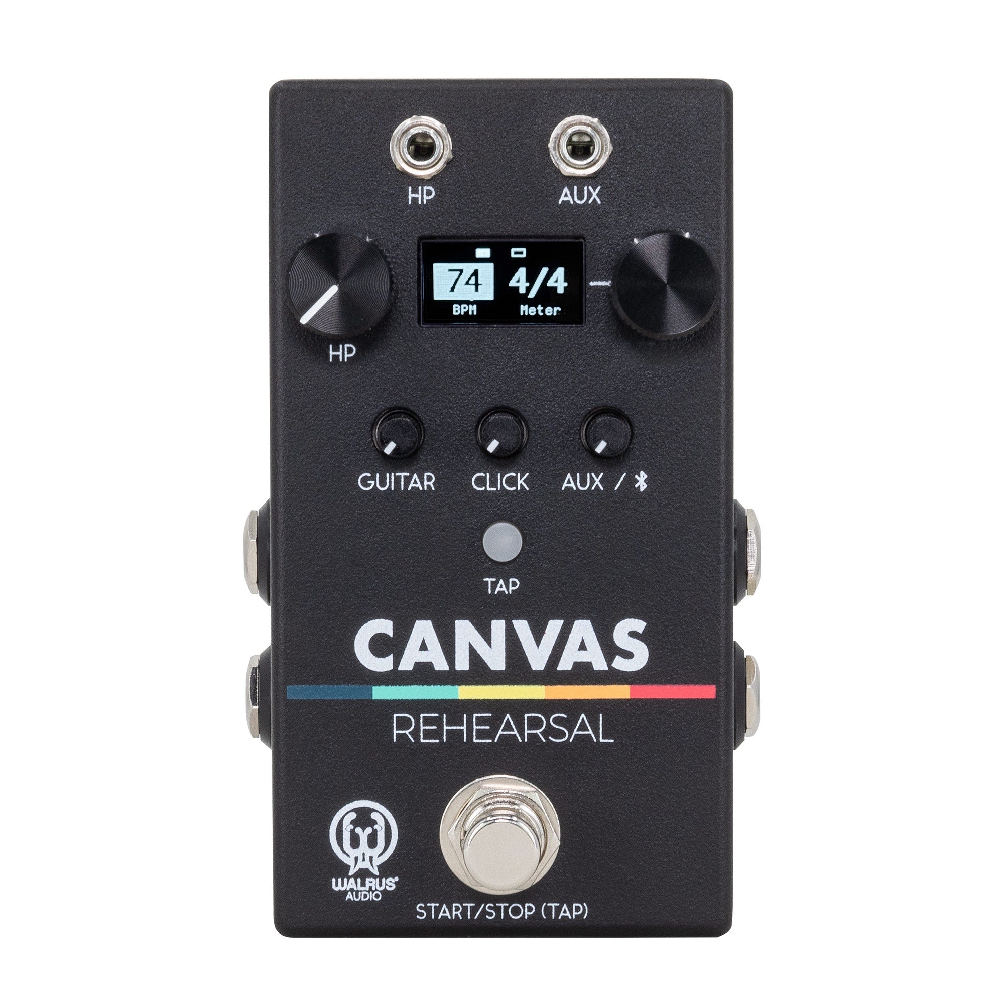 Walrus Audio Canvas Rehearsal All-in-One Headphone Amp / Metronome / Practice Tool Guitar Pedal