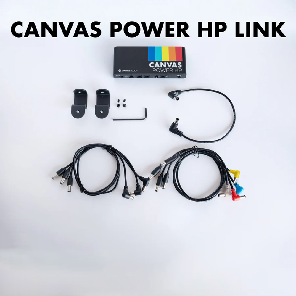 Walrus Audio Canvas Power HP Pedalboard Power Supply with High-Power 3A Output for Modeler Pedals