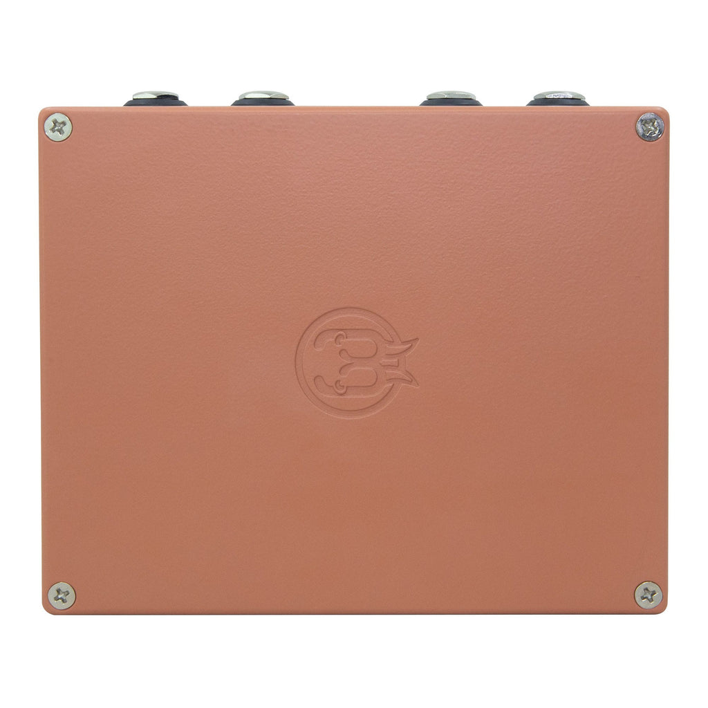 Walrus Audio Qi Etherealizer Yvette Young Atmospheric Delay / Reverb / Modulation Guitar Multi-Effects Pedal, Terracotta