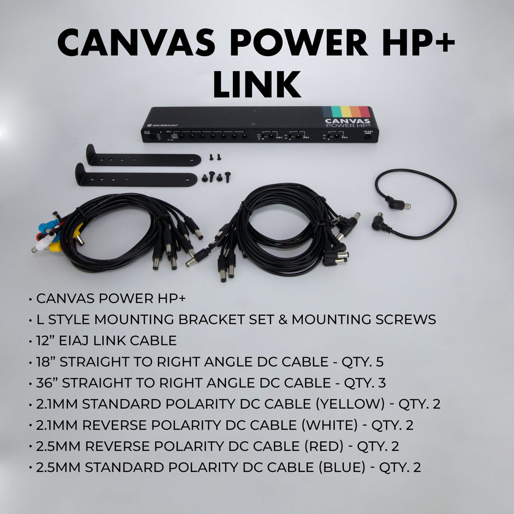 Walrus Audio Canvas Power HP+ Plus Link High-Power Pedalboard Power Supply