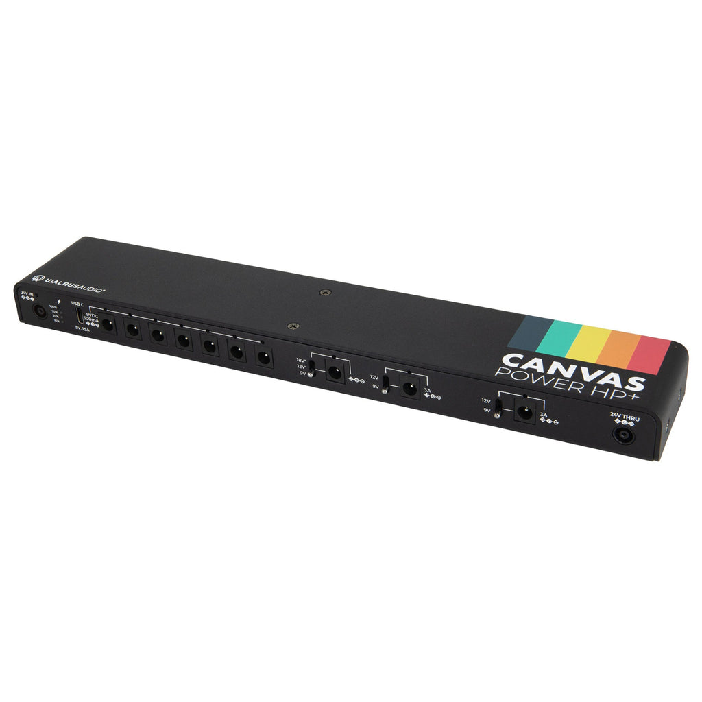 Walrus Audio Canvas Power HP+ Plus High-Power Pedalboard Power Supply