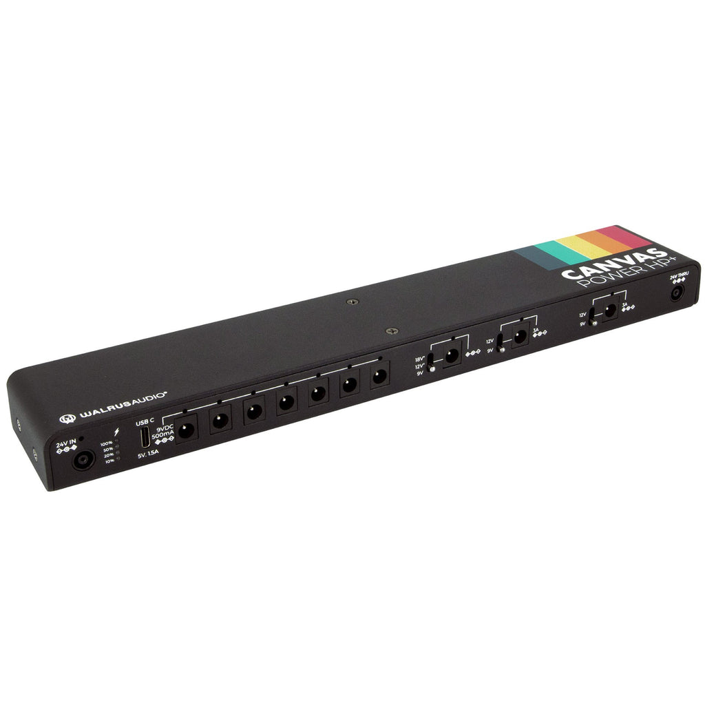 Walrus Audio Canvas Power HP+ Plus High-Power Pedalboard Power Supply