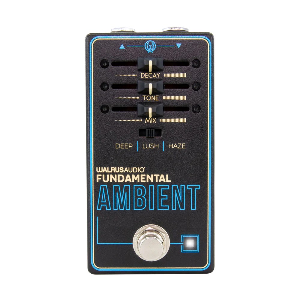 Walrus Audio Fundamental Series Ambient Reverb Guitar Effect Pedal