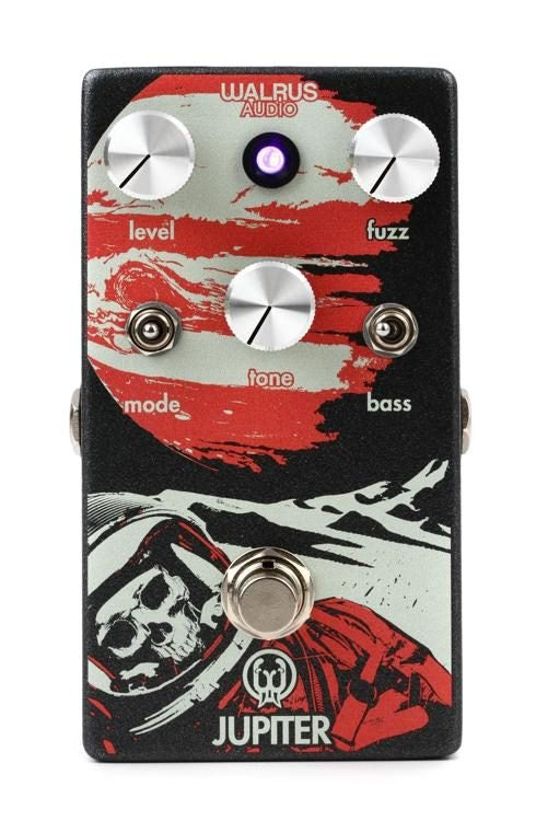 Walrus Audio Jupiter Fuzz V2 Multi‑Clip Guitar Effects Pedal(Open Box)