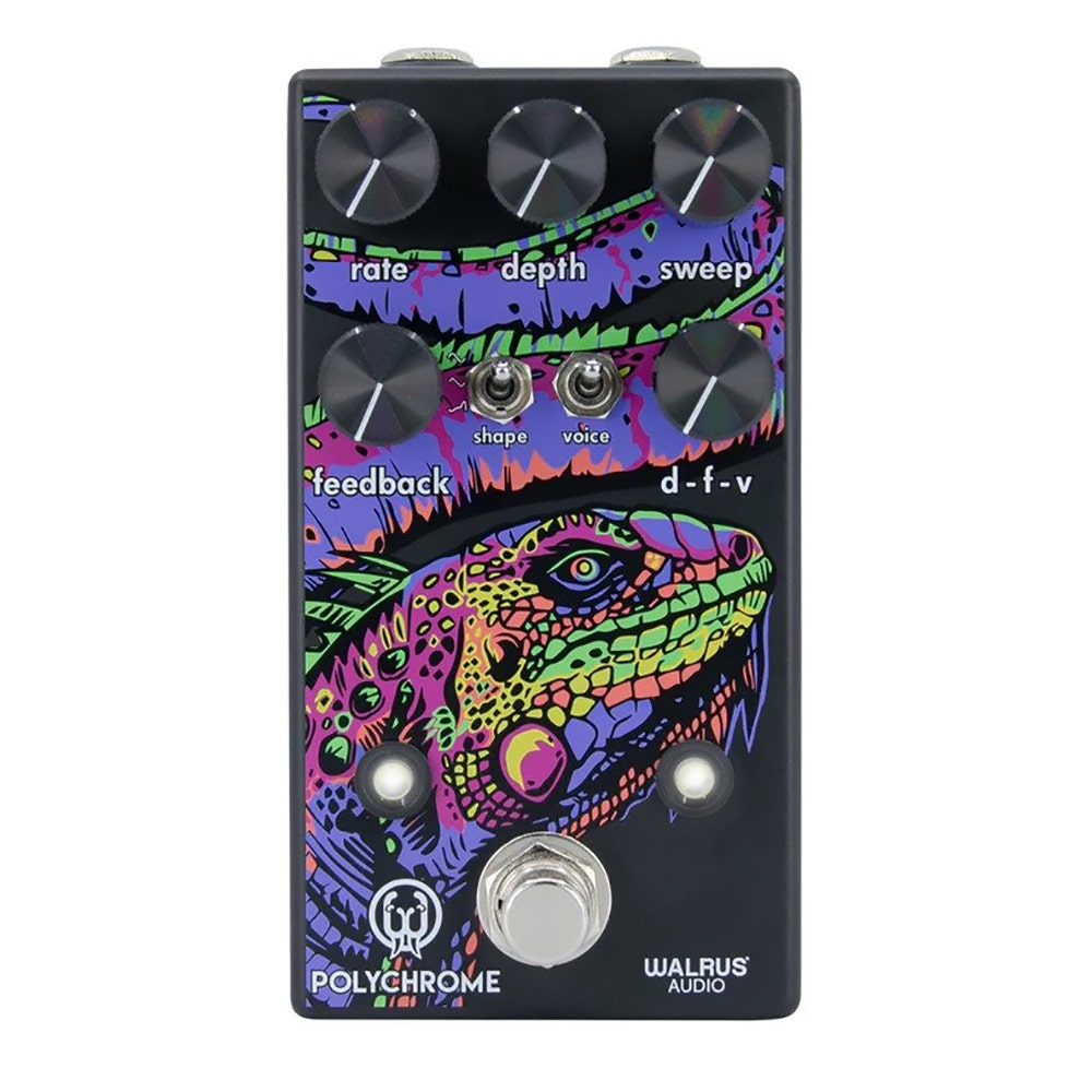 Walrus Audio Polychrome Analog Flanger Guitar Effects Pedal
