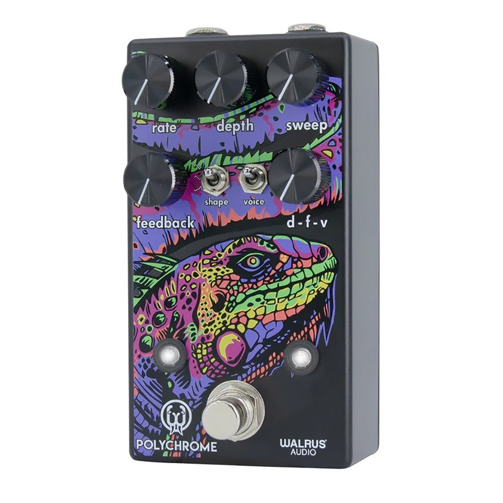 Walrus Audio Polychrome Analog Flanger Guitar Effects Pedal