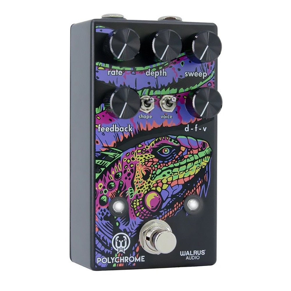 Walrus Audio Polychrome Analog Flanger Guitar Effects Pedal