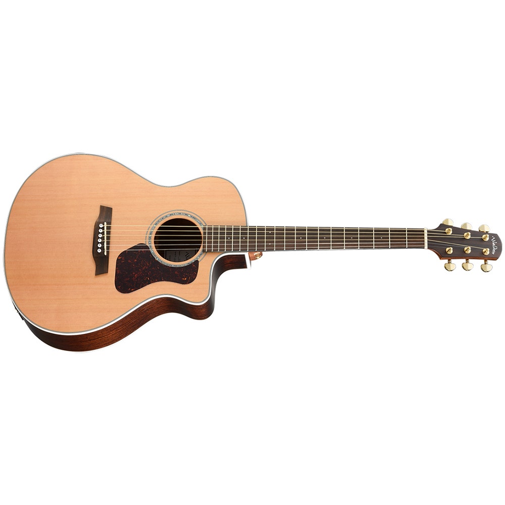 Walden G630CE Natura Acoustic Electric Guitar, Solid Cedar Top, Satin Natural