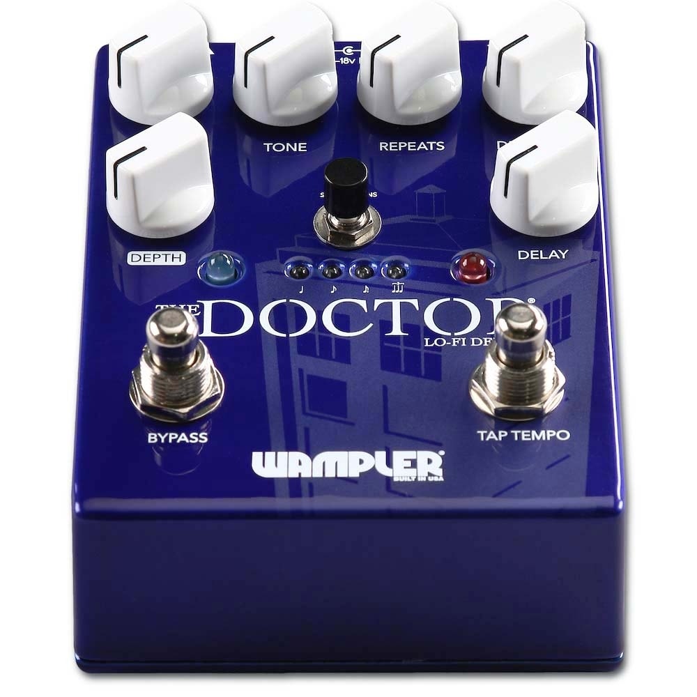 Wampler The Doctor Lo-fi Delay Guitar Effects Pedal (Open Box)