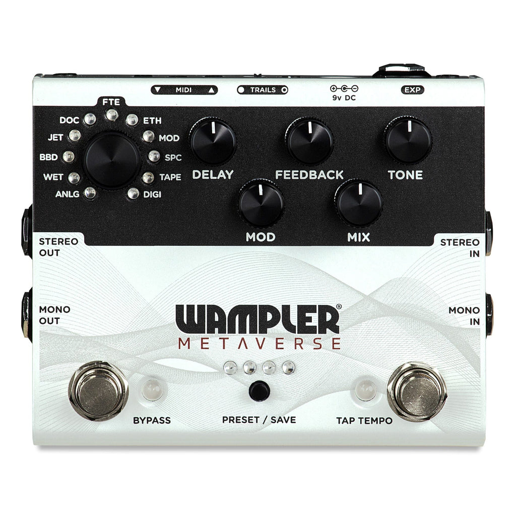 Wampler Metaverse Multi-Delay Guitar Effects Pedal (B-STOCK)