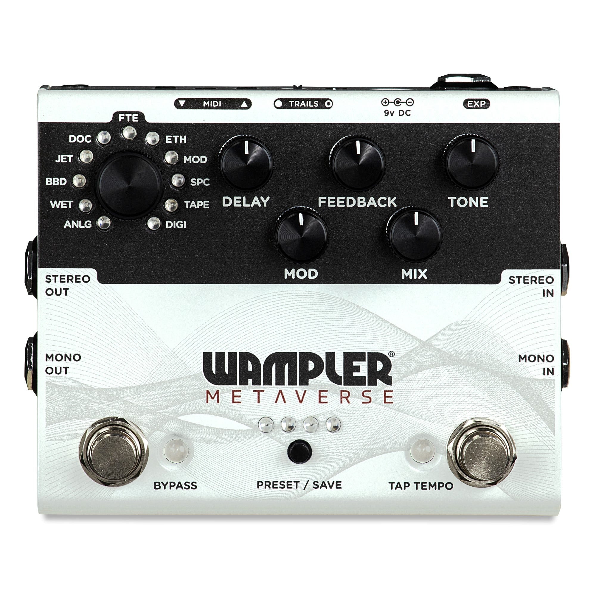 Wampler Metaverse Multi-Delay Guitar Effects Pedal (B-STOCK)