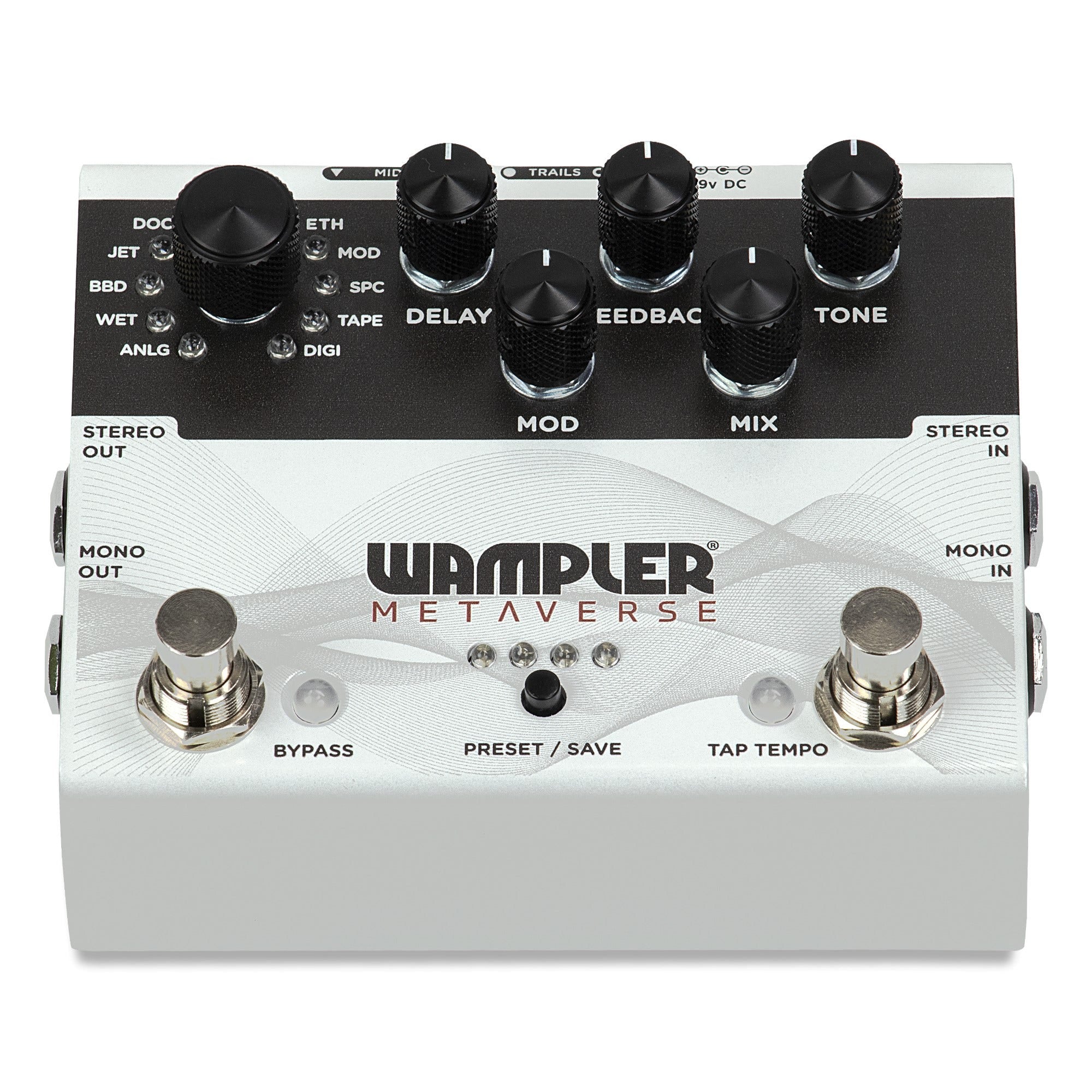 Wampler Metaverse Multi-Delay Guitar Effects Pedal (B-STOCK)