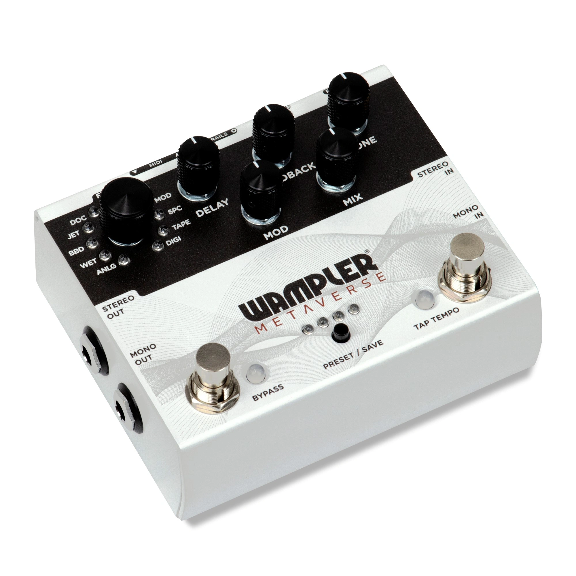 Wampler Metaverse Multi-Delay Guitar Effects Pedal (B-STOCK)