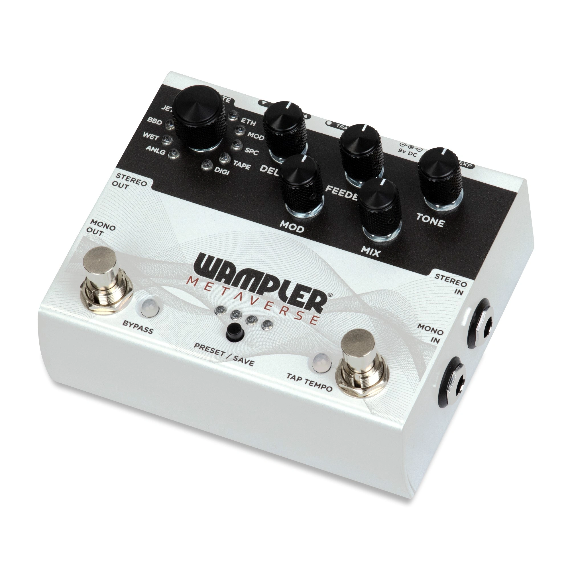 Wampler Metaverse Multi-Delay Guitar Effects Pedal (B-STOCK)
