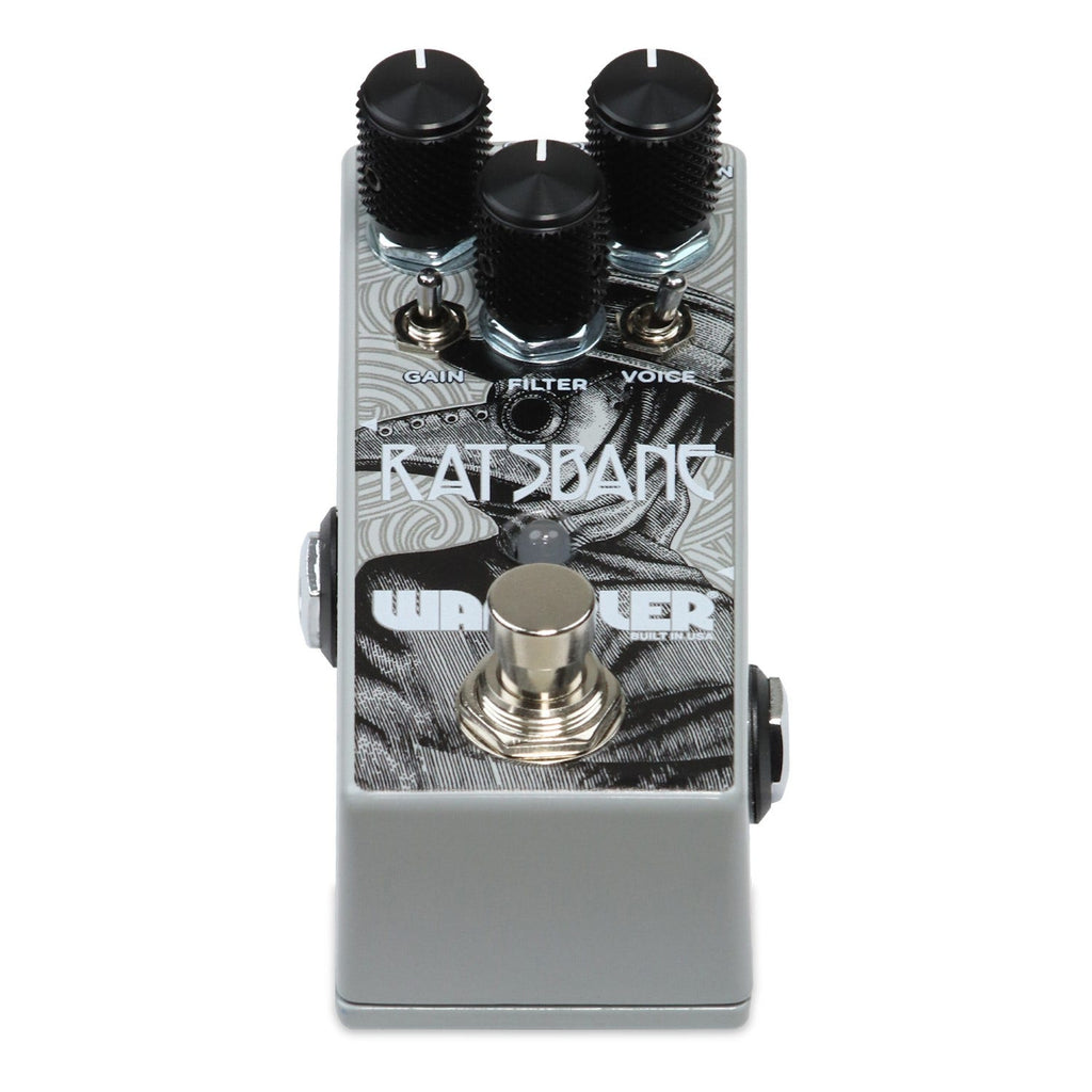 Wampler Ratsbane 9v-18v High Gain Distortion Pedal