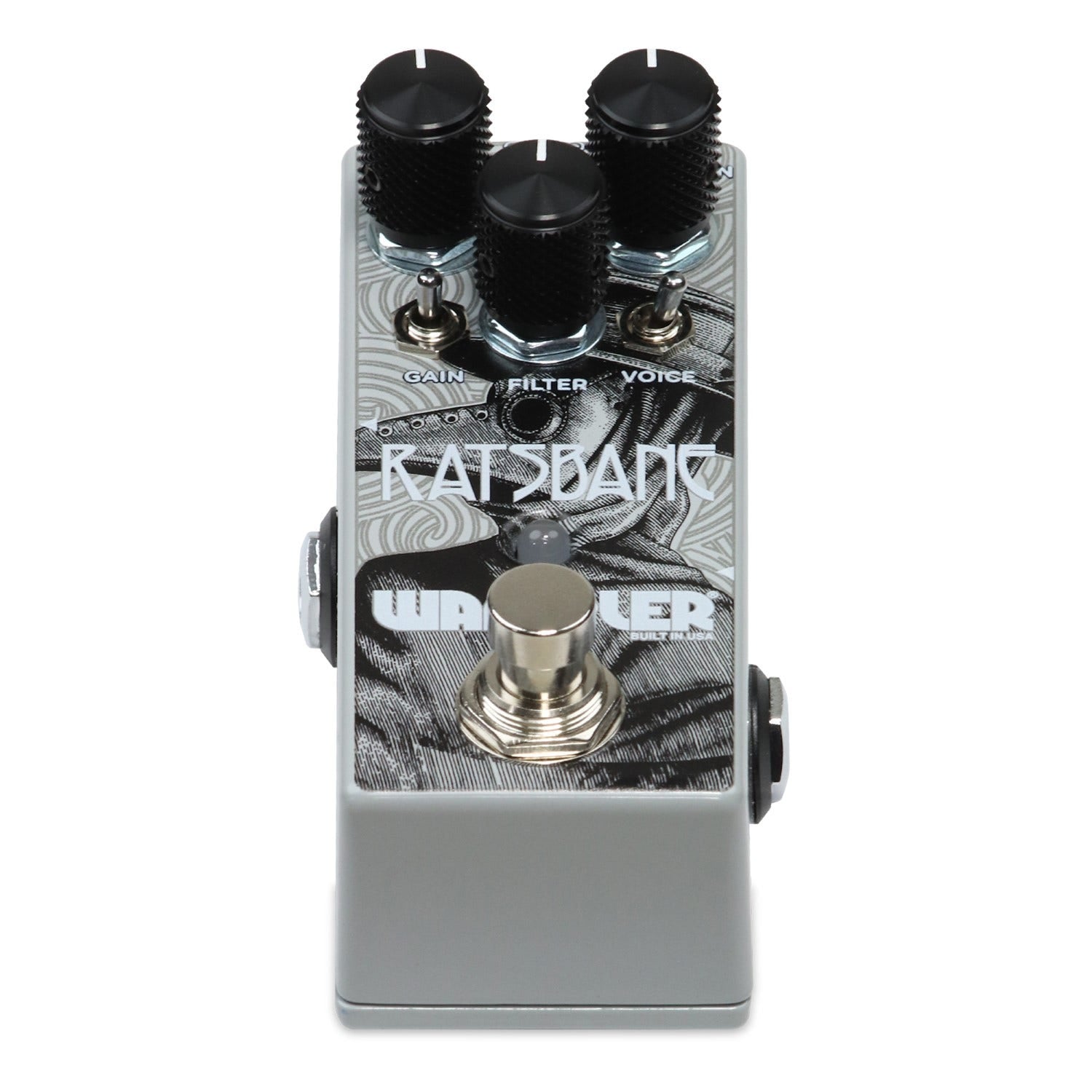 Wampler Ratsbane 9v-18v High Gain Distortion Pedal