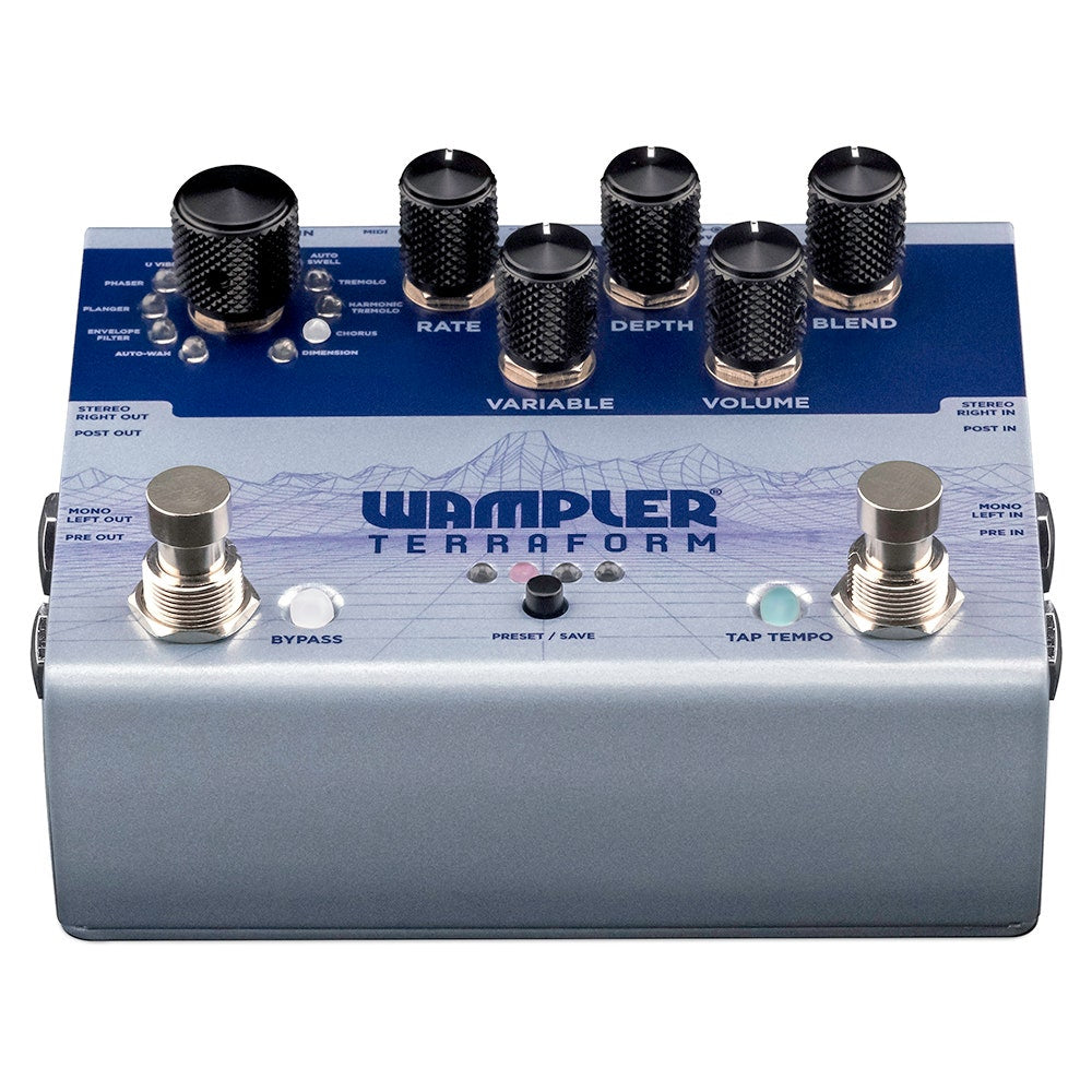 Wampler Terraform Ture Stereo Modulation Multi-Effects Guitar Effects Pedal