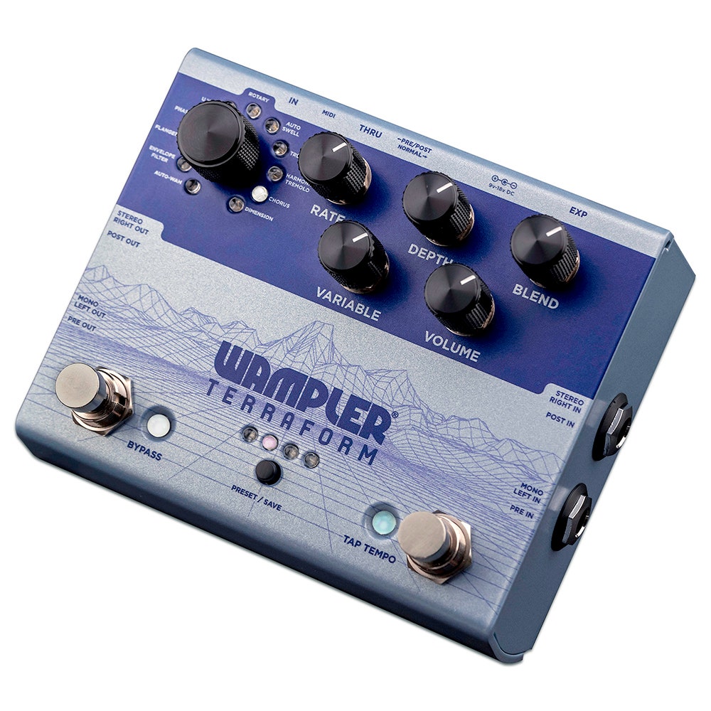 Wampler Terraform Ture Stereo Modulation Multi-Effects Guitar Effects Pedal