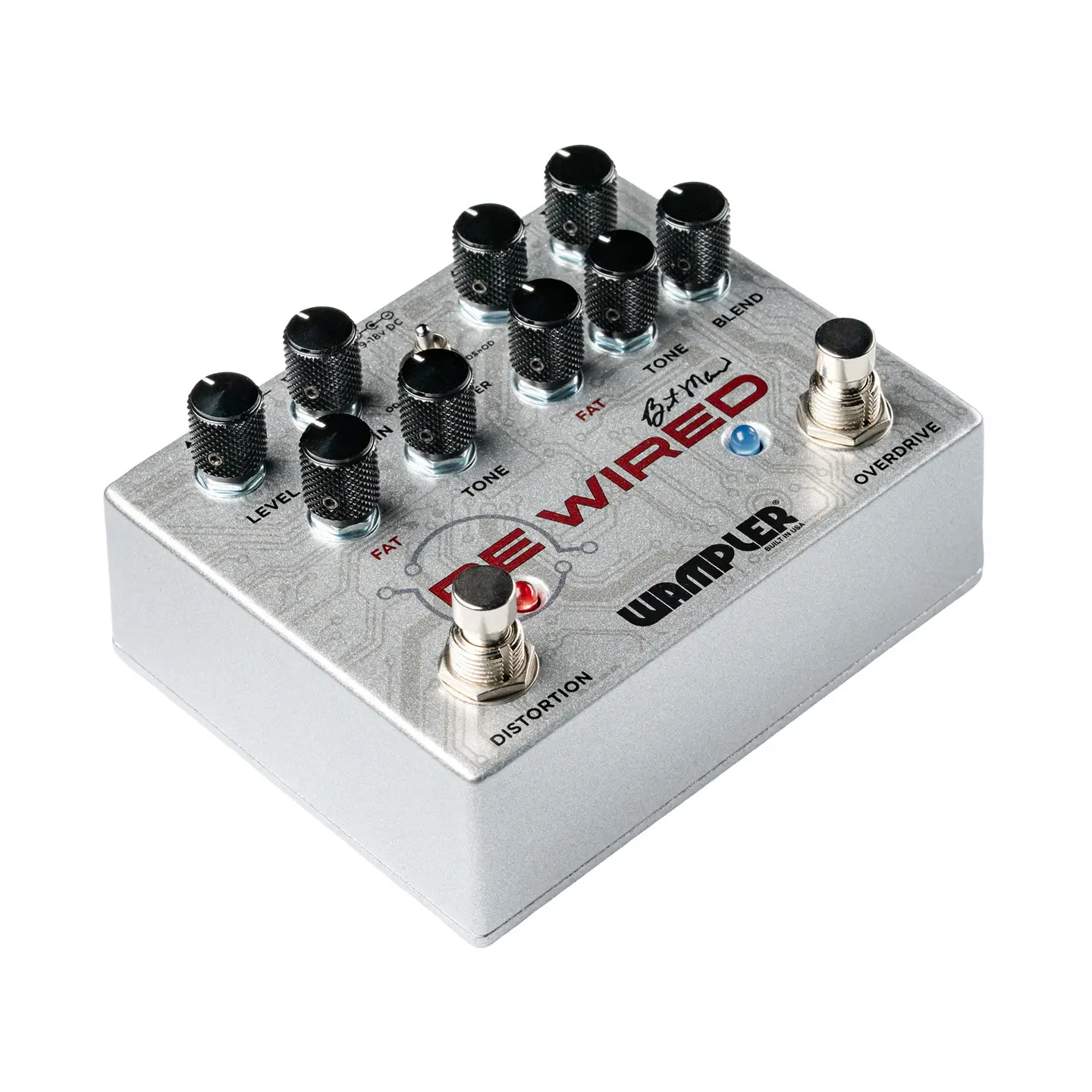 Wampler ReWired Brent Mason Signature 2-Channel Overdrive / Distortion Guitar Effect Pedal