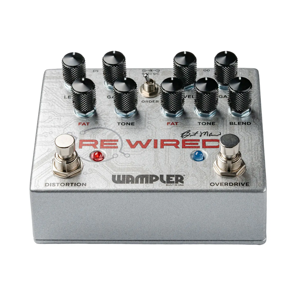 Wampler ReWired Brent Mason Signature 2-Channel Overdrive / Distortion Guitar Effect Pedal