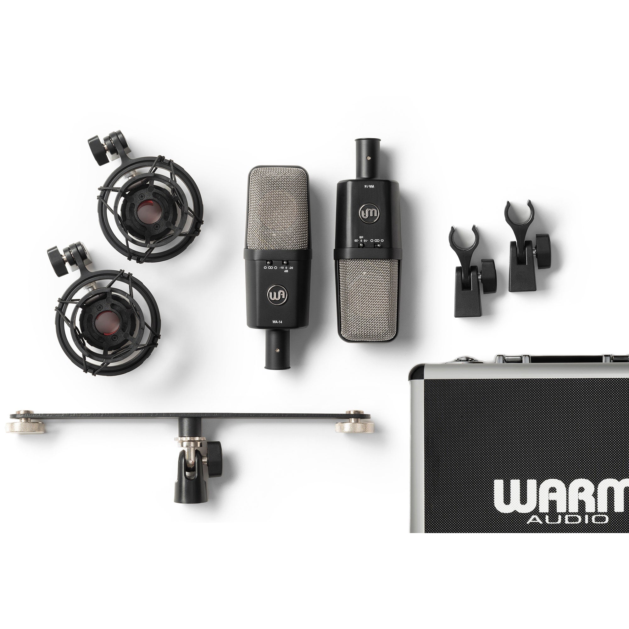 Warm Audio WA-14SP Stereo Pair Large-Diaphragm Transformer-Balanced Condenser Microphones