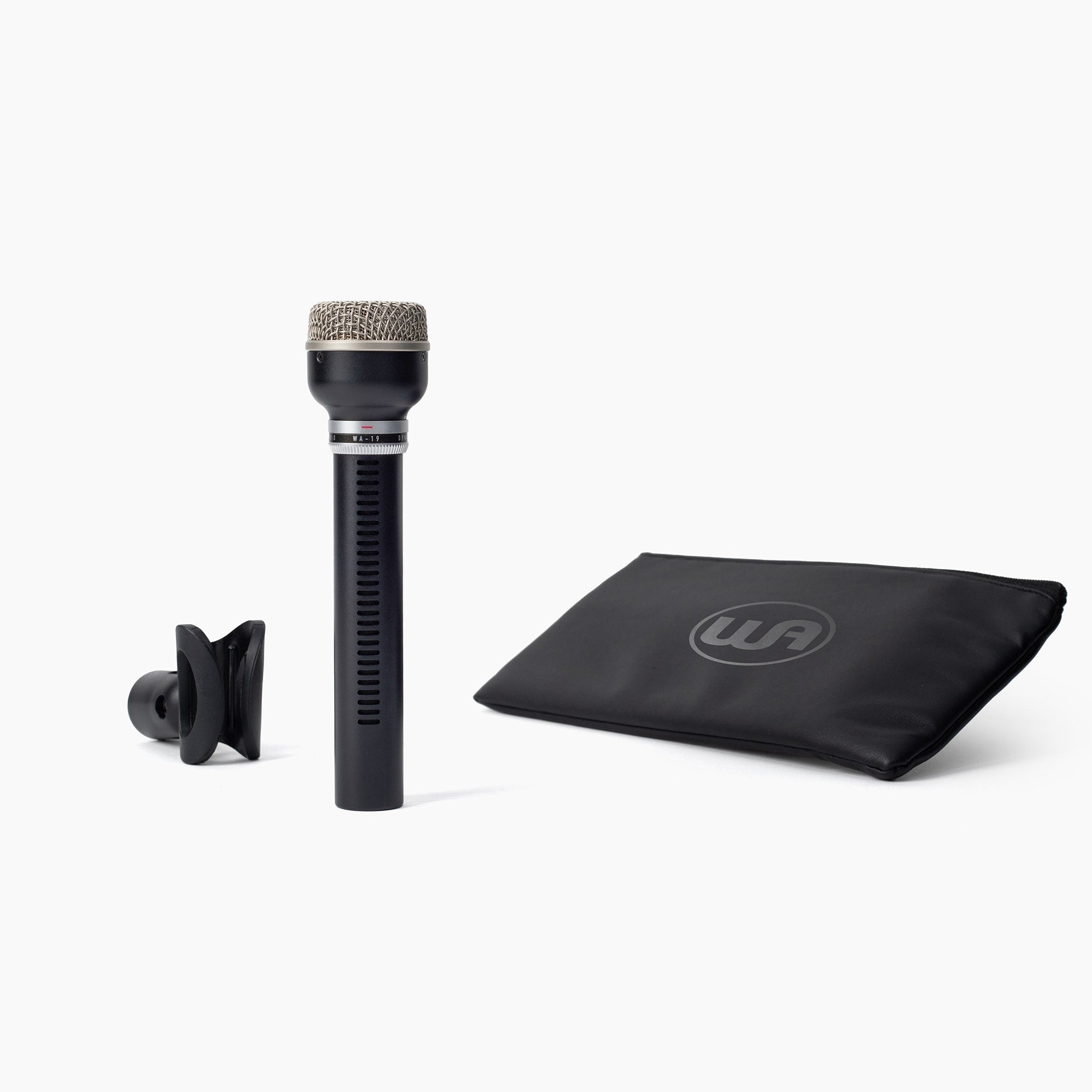 Warm Audio WA-19 Dynamic Cardioid Capsule Studio Microphone, Black