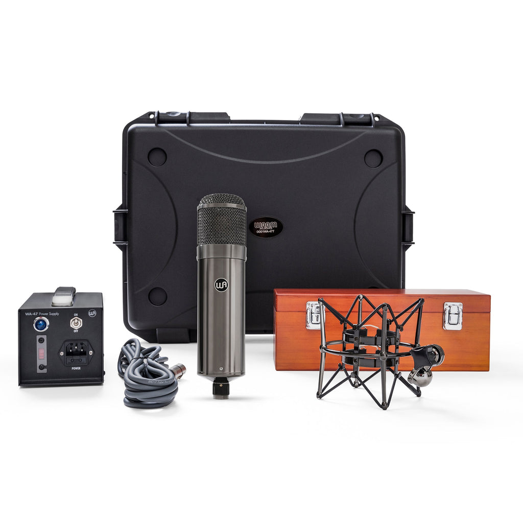 Warm Audio Limited Edition WA-47T Titanium Large-Diaphragm Tube Condenser Microphone