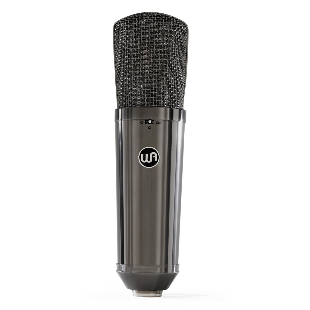 Warm Audio Limited Edition WA-87 R2 TS Titanium Large-Diaphragm FET Condenser Microphone Stereo Pair