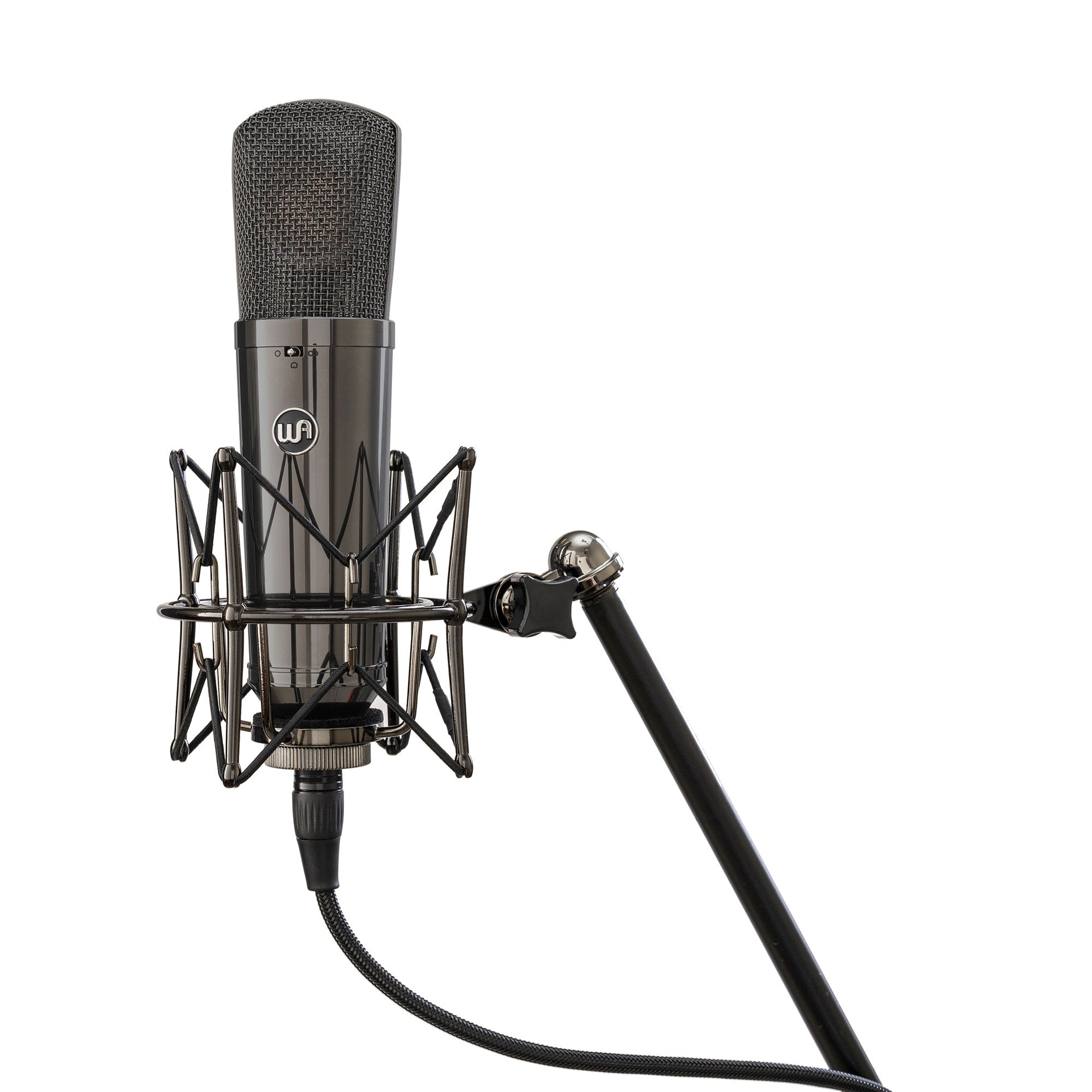 Warm Audio Limited Edition WA-87 R2 TS Titanium Large-Diaphragm FET Condenser Microphone Stereo Pair