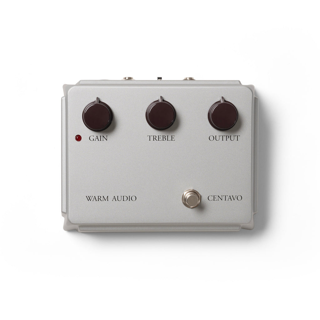 Warm Audio Limited Edition Silver Centavo Overdrive Guitar Effects Pedal