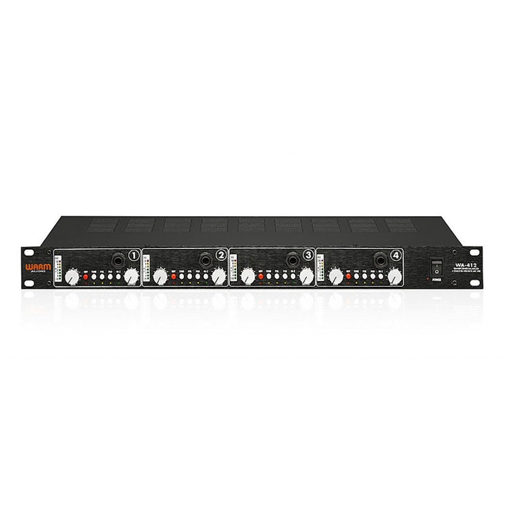 Warm Audio WA-412 4-Channel Microphone Preamp with DI (B-STOCK)