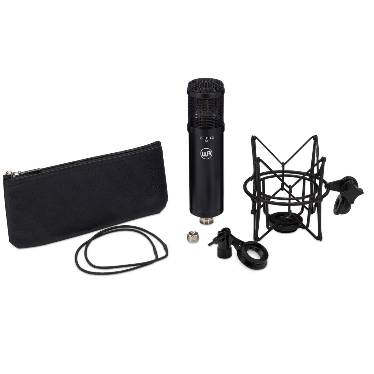 Warm Audio WA-47jr Large Diaphragm FET Studio Condenser Microphone, Black