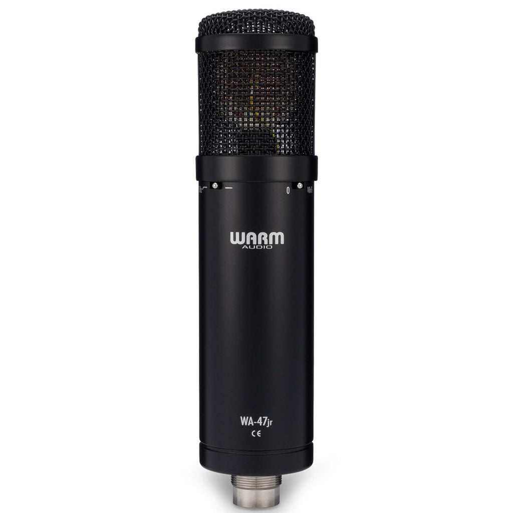 Warm Audio WA-47jr Large Diaphragm FET Studio Condenser Microphone, Black