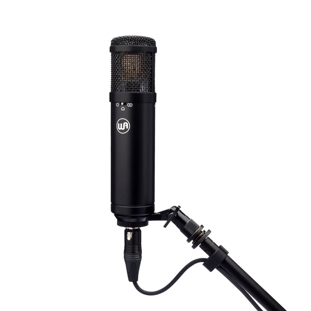 Warm Audio WA-47jr Large Diaphragm FET Studio Condenser Microphone, Black
