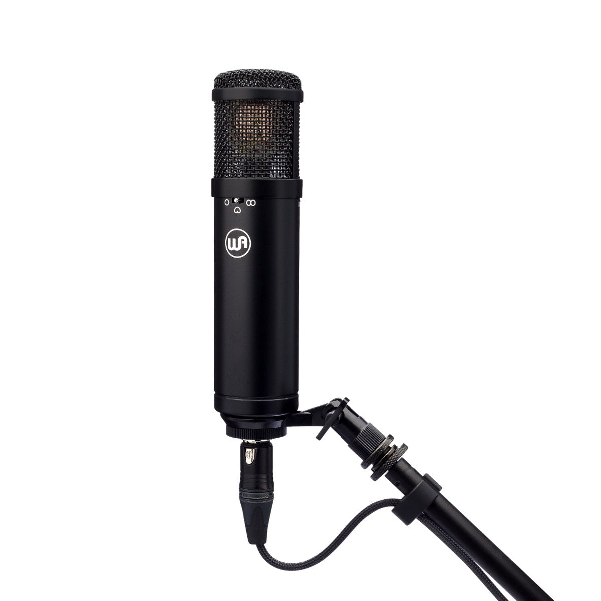 Warm Audio WA-47jr Large Diaphragm FET Studio Condenser Microphone, Black