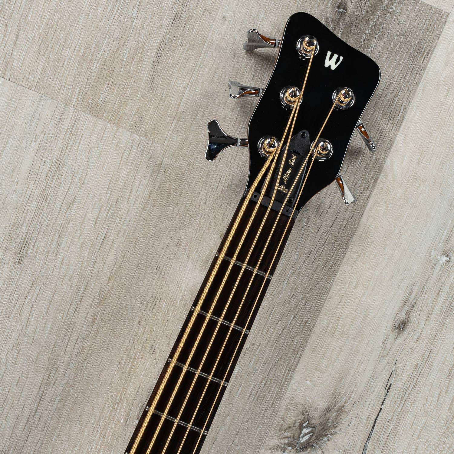 Warwick Alien Standard 5-String Acoustic Electric Bass Guitar, Natural (B-STOCK)