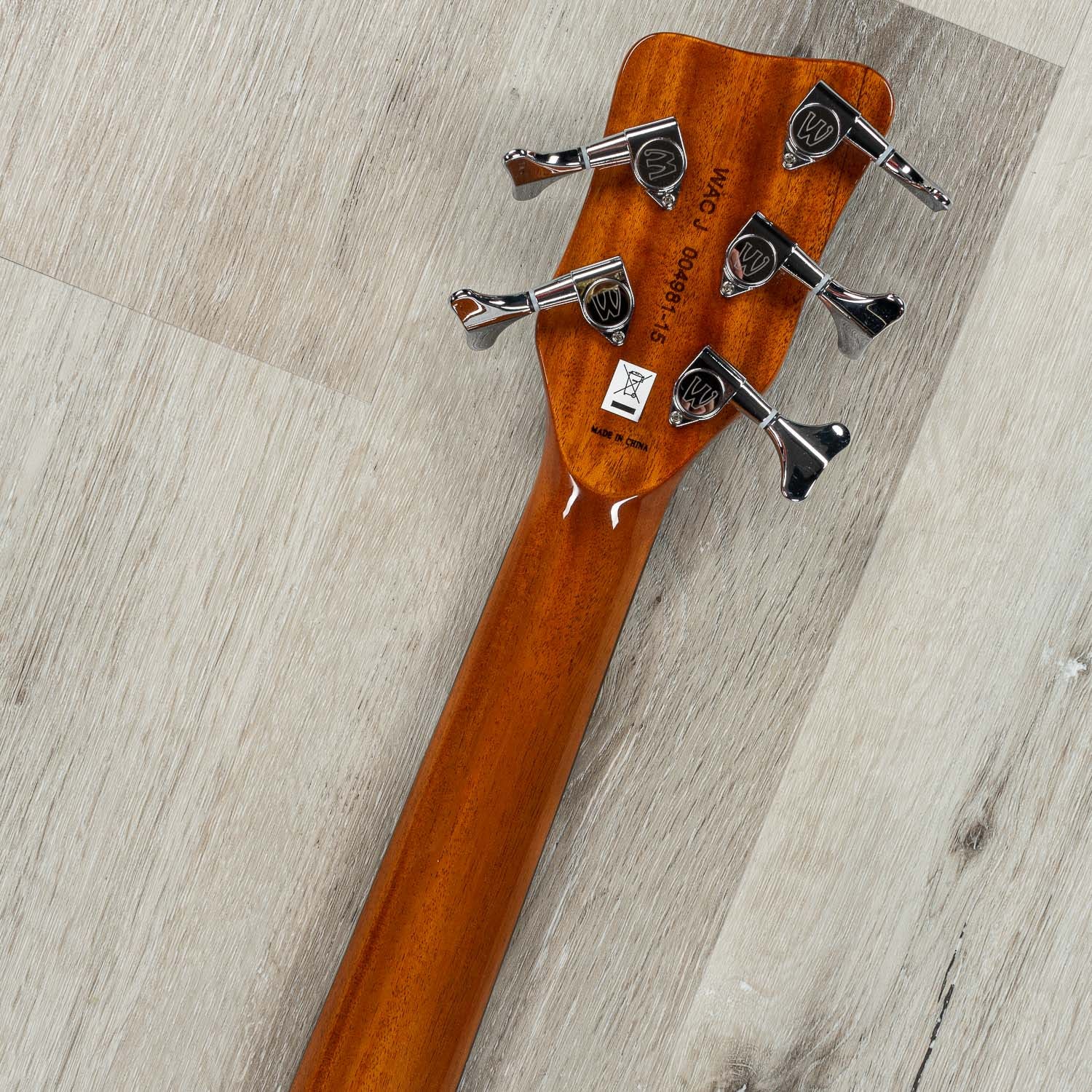 Warwick Alien Standard 5-String Acoustic Electric Bass Guitar, Natural (B-STOCK)