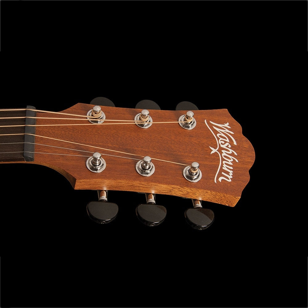 Washburn AGM5K Apprentice Series G-Mini 6-String Acoustic Guitar - Natural