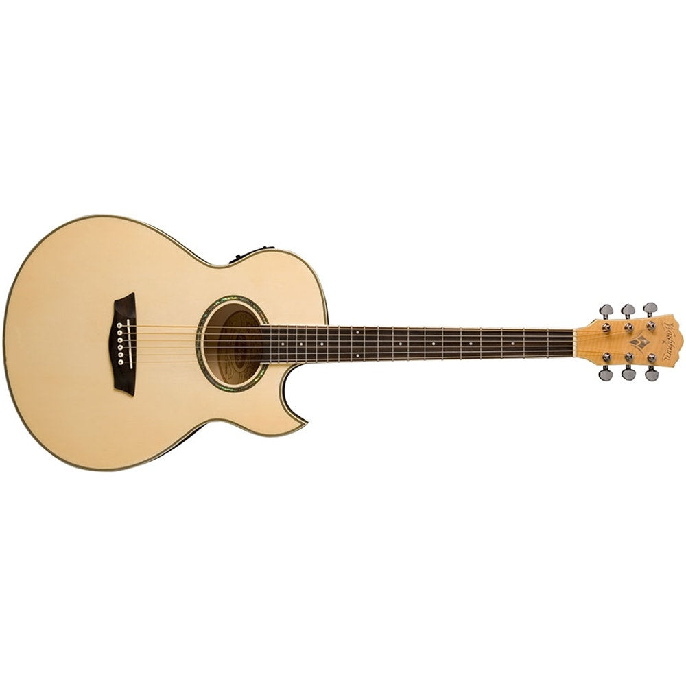 Washburn EA20 Festival Series Mini Jumbo Cutaway Acoustic-Electric Guitar