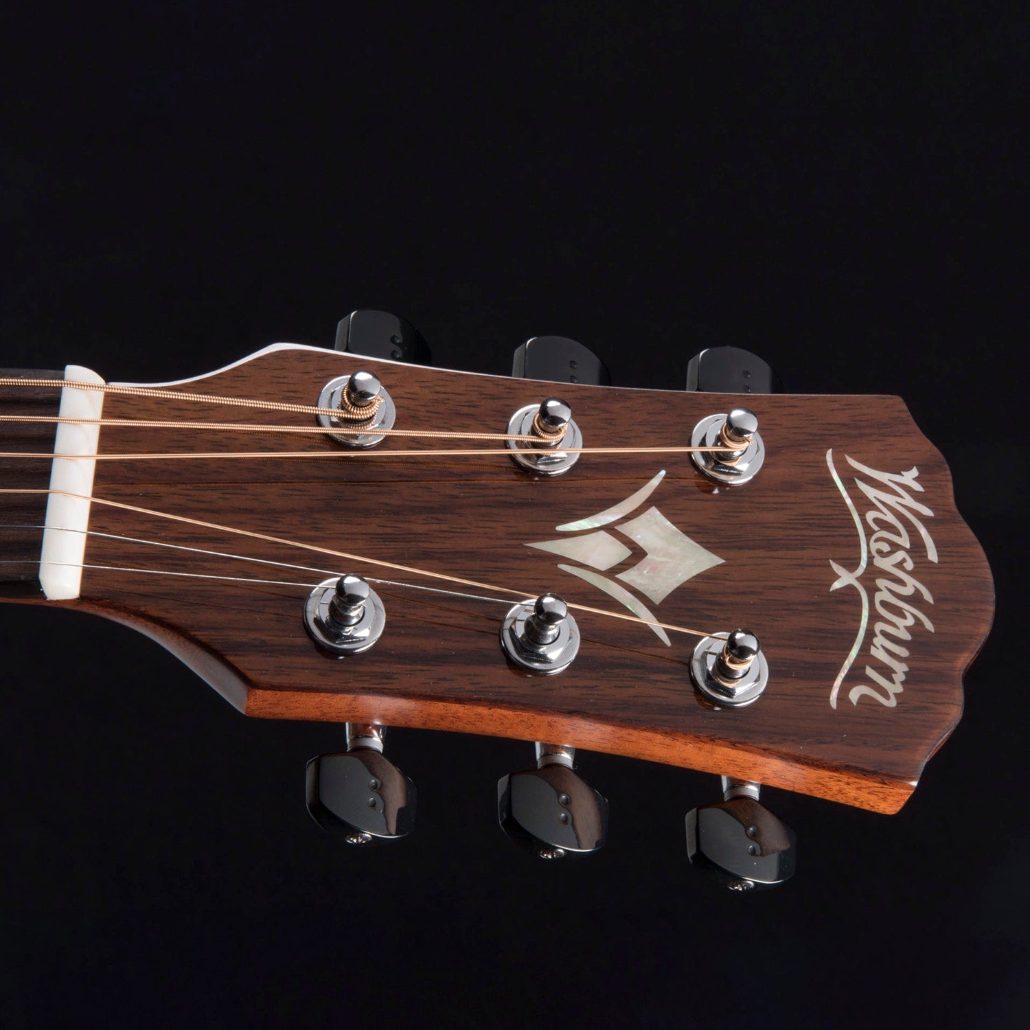 Washburn Heritage Series D100SWCE Acoustic Electric Guitar, Torrefied Solid Sitka Spruce Top