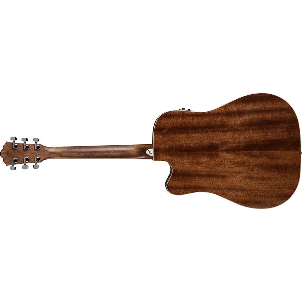 Washburn HD10SCE Heritage 10 Series Dreadnought Cutaway Acoustic-Electric Guitar - Nautral