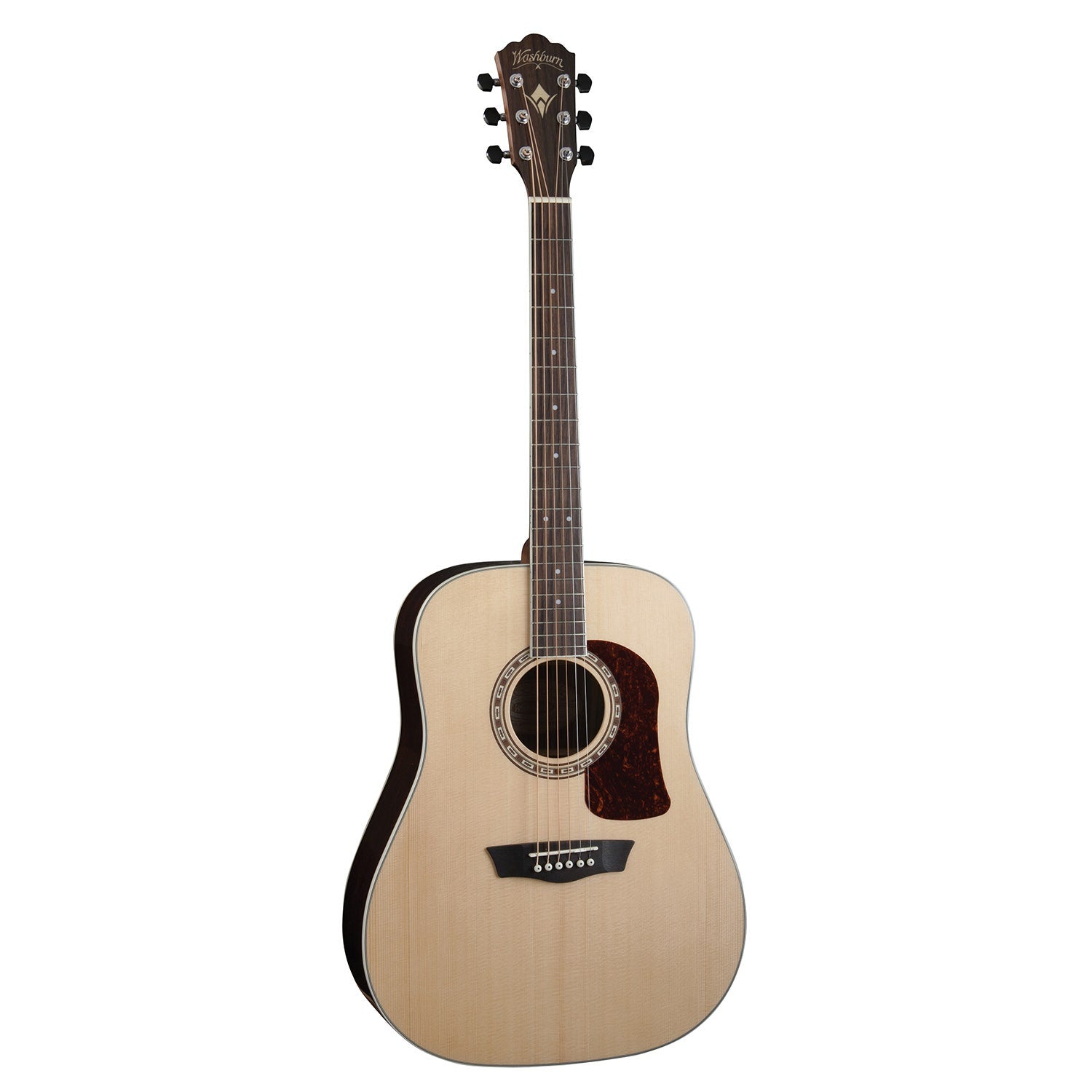 Washburn HD20S Heritage Series Acoustic Guitar, Solid Sitka Spruce Top
