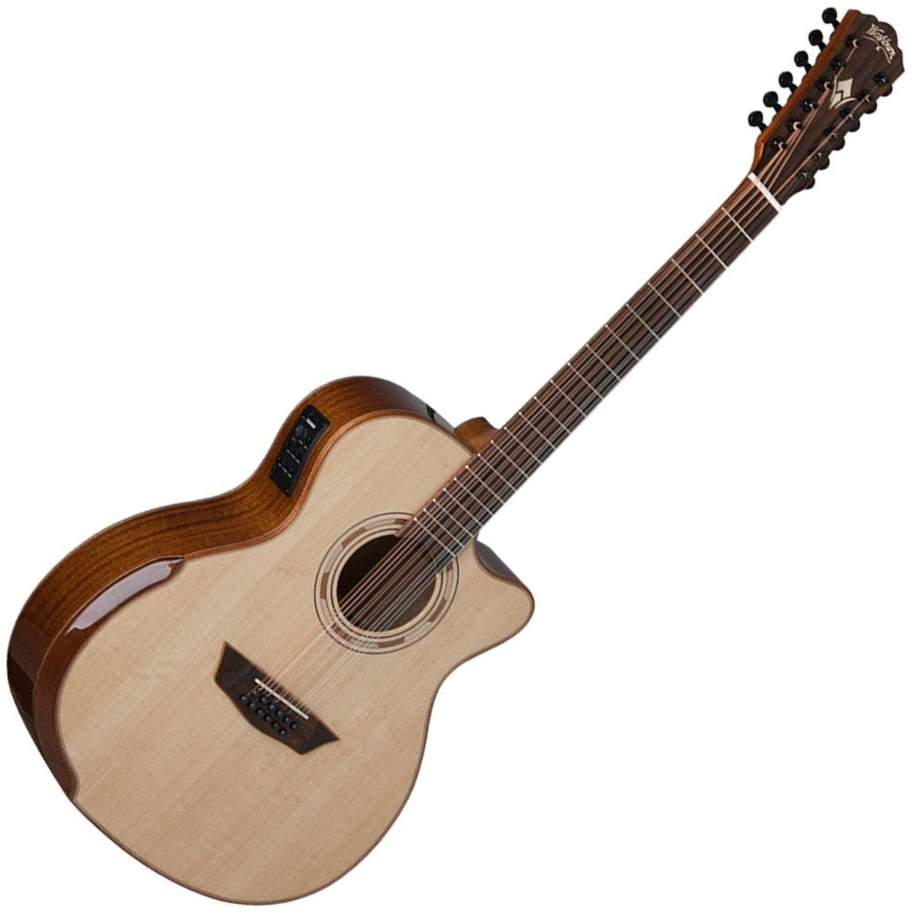 Washburn WCG15SCE12 12-String Venetian Cutaway Grand Auditorium Acoustic-Electric Guitar (Open Box)